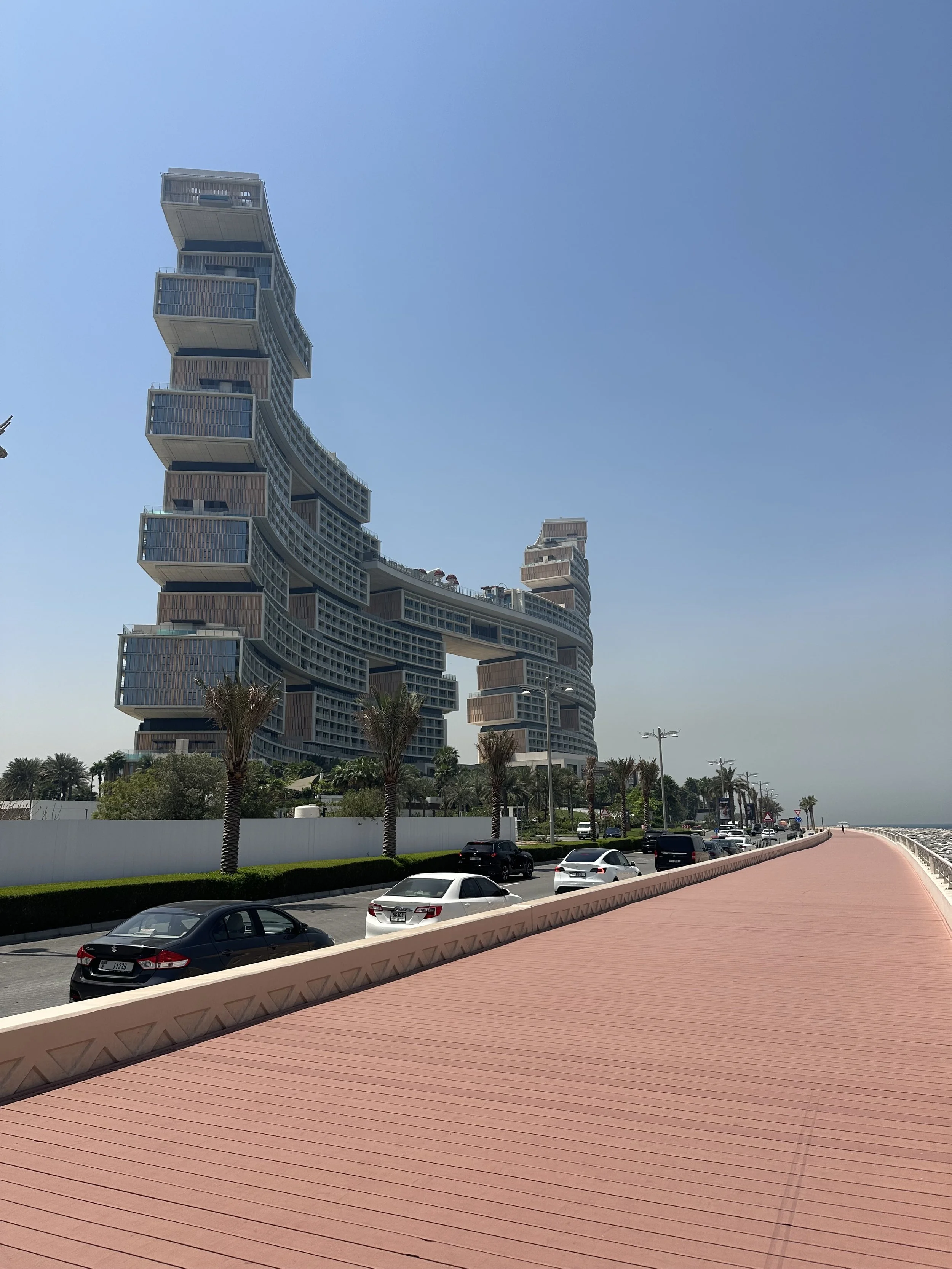 Running Dubai’s Palm Jumeirah – Dubai, UAE