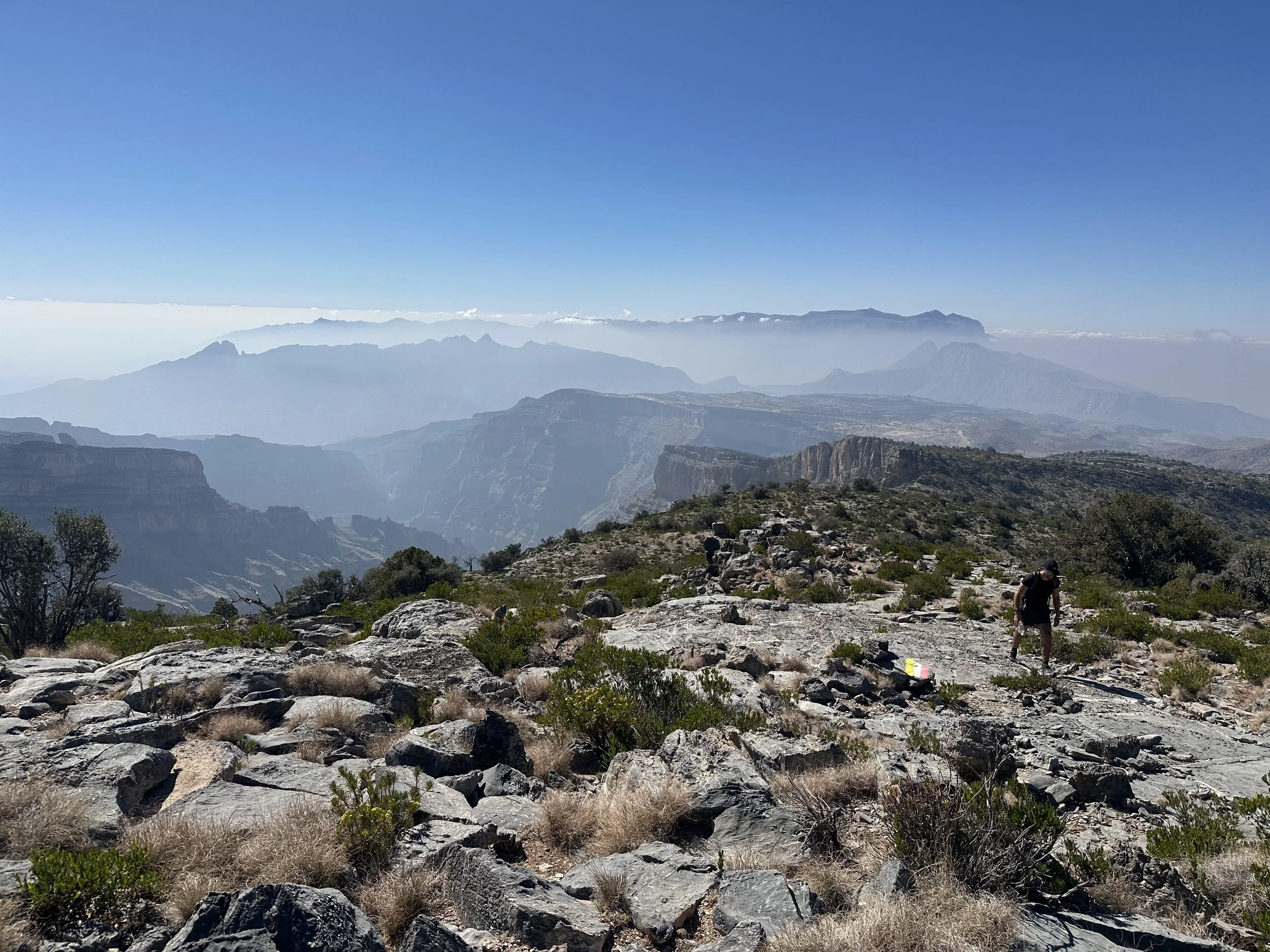 Touring the Grand Canyon of Oman - Jebel Shams, Oman