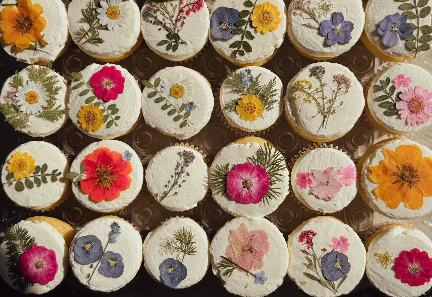 Wildflowers 🌼
Lemon+ Vanilla Bean 
.
.
#clarascakesllc #clarascakes #cupcake #cupcakes #cbus #cbusgram #cbusfoodscene #cbuslife #cbuseats #cbusfood #columbus #columbuseats #columbusohio #columbuslocal #cbuslocallove #asseenincolumbus #cupcakedecorat