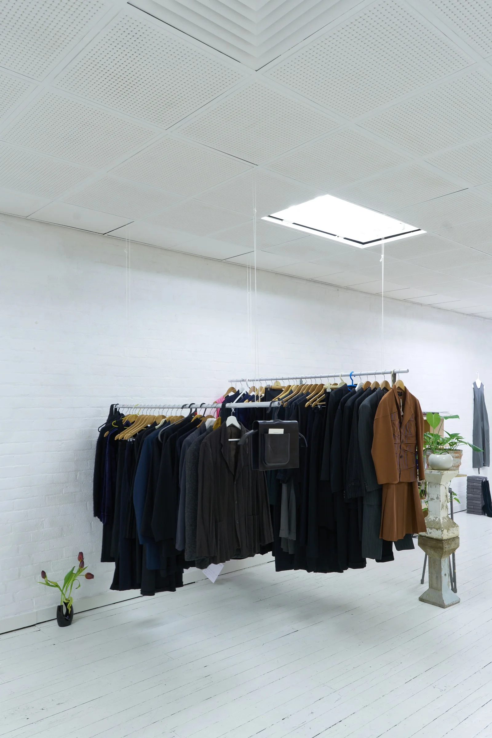 hangers installation view
