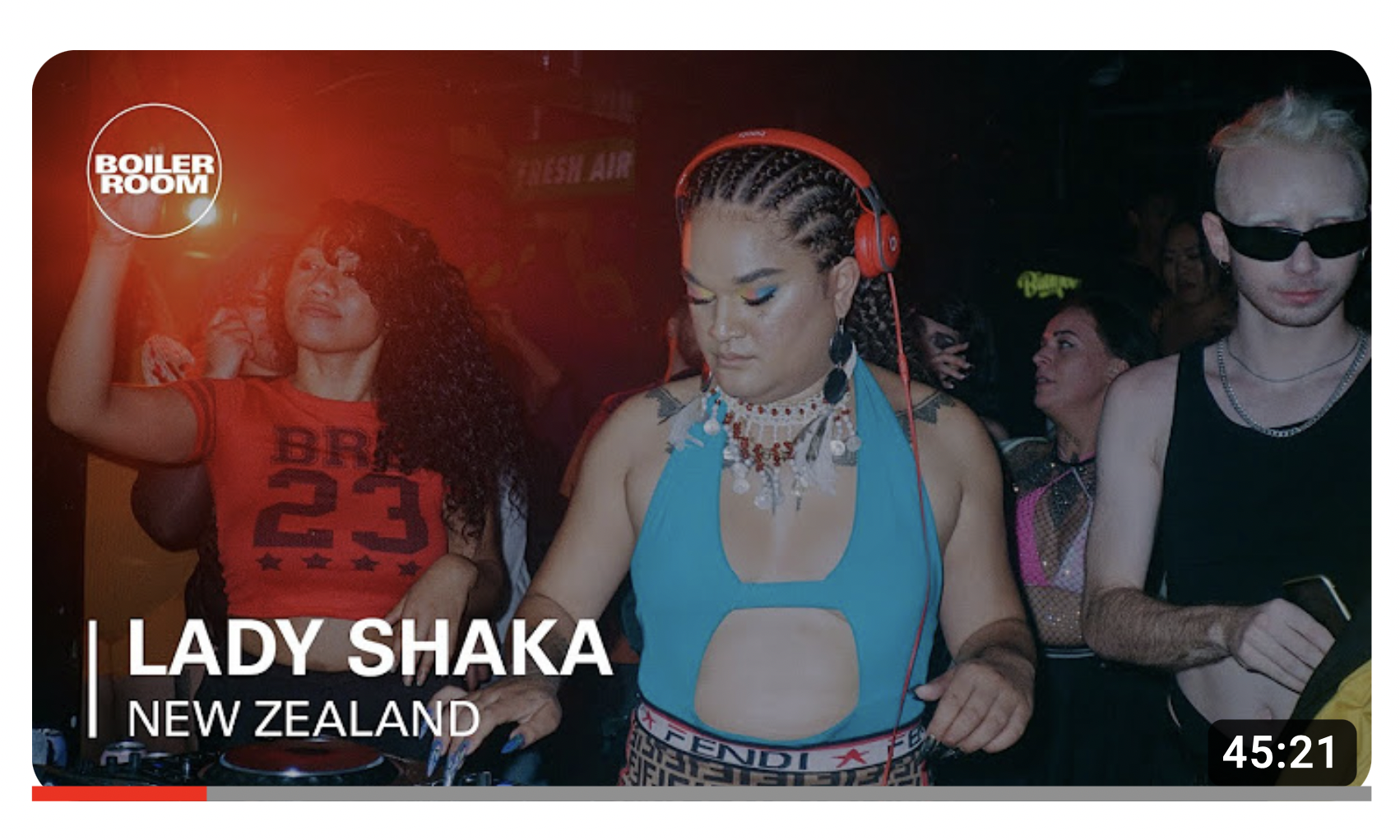 Lady Shaka Boiler Room @ FILTH, Aotearoa 2021.