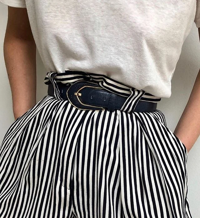 Tightening this waist band. It&rsquo;s been a long week!