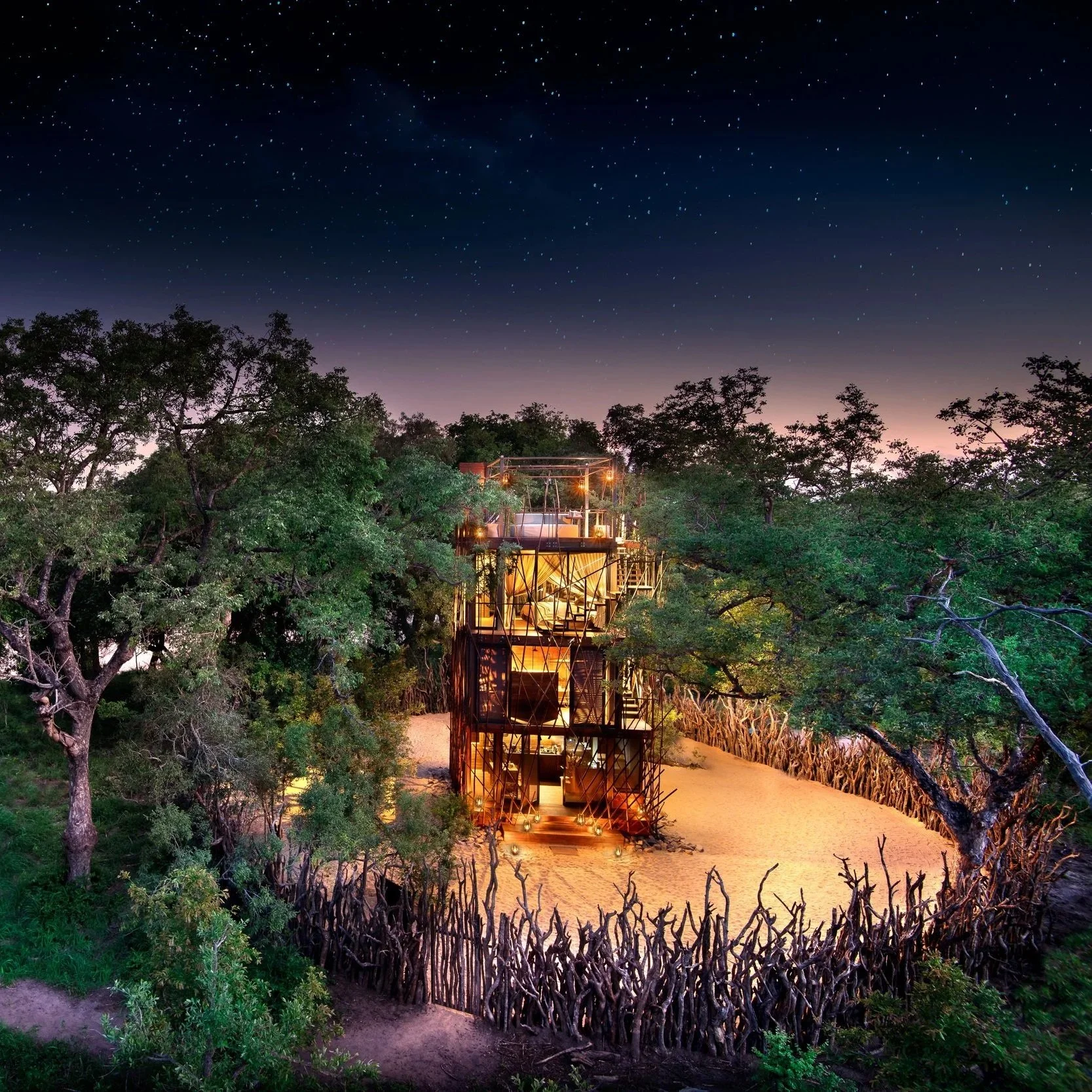 ANDBEYOND NGALA TREE HOUSE - TIMBAVATI PRIVATE GAME RESERVE, SOUTH AFRICA