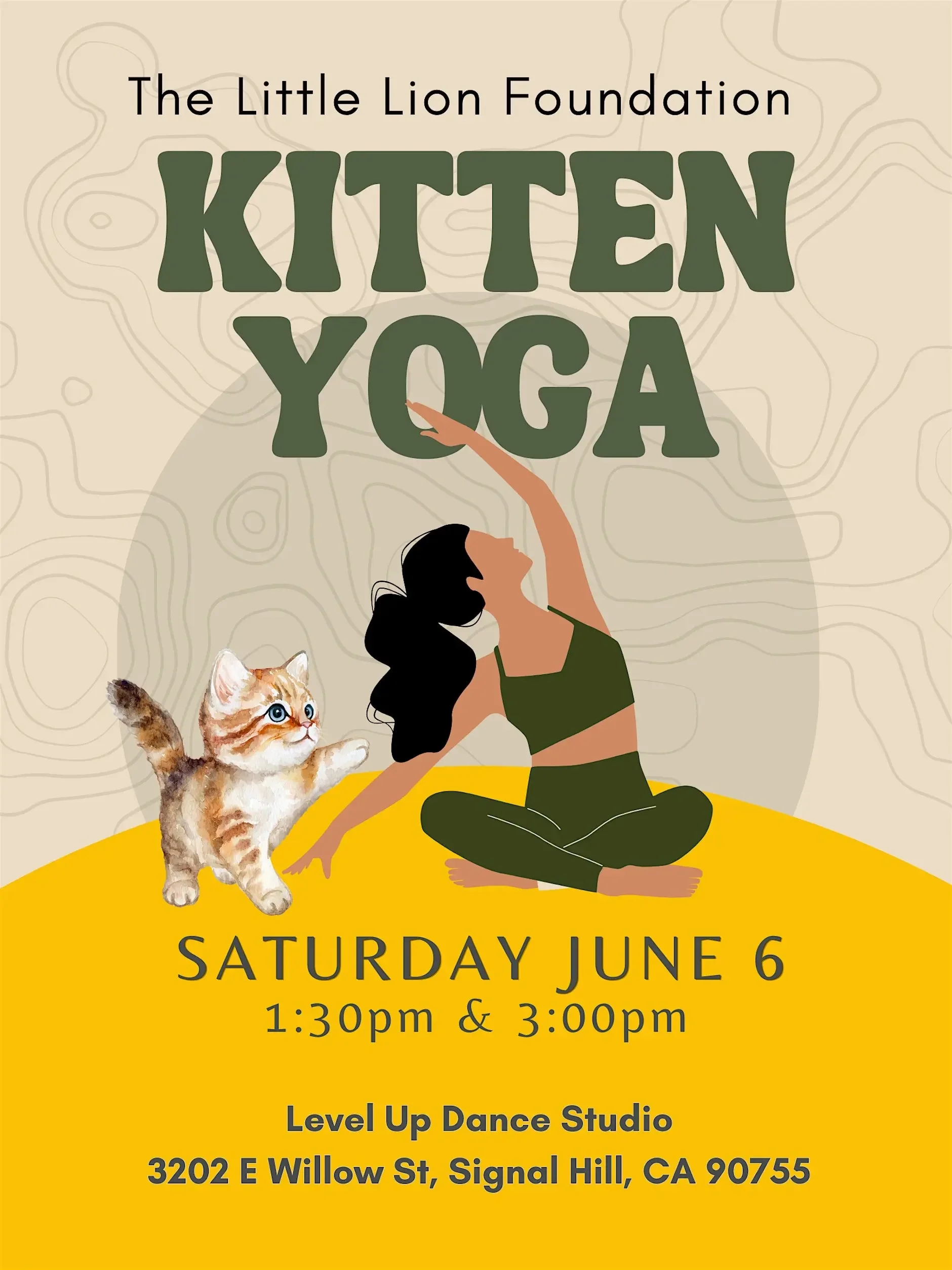 Kitten Yoga and Play Therapy