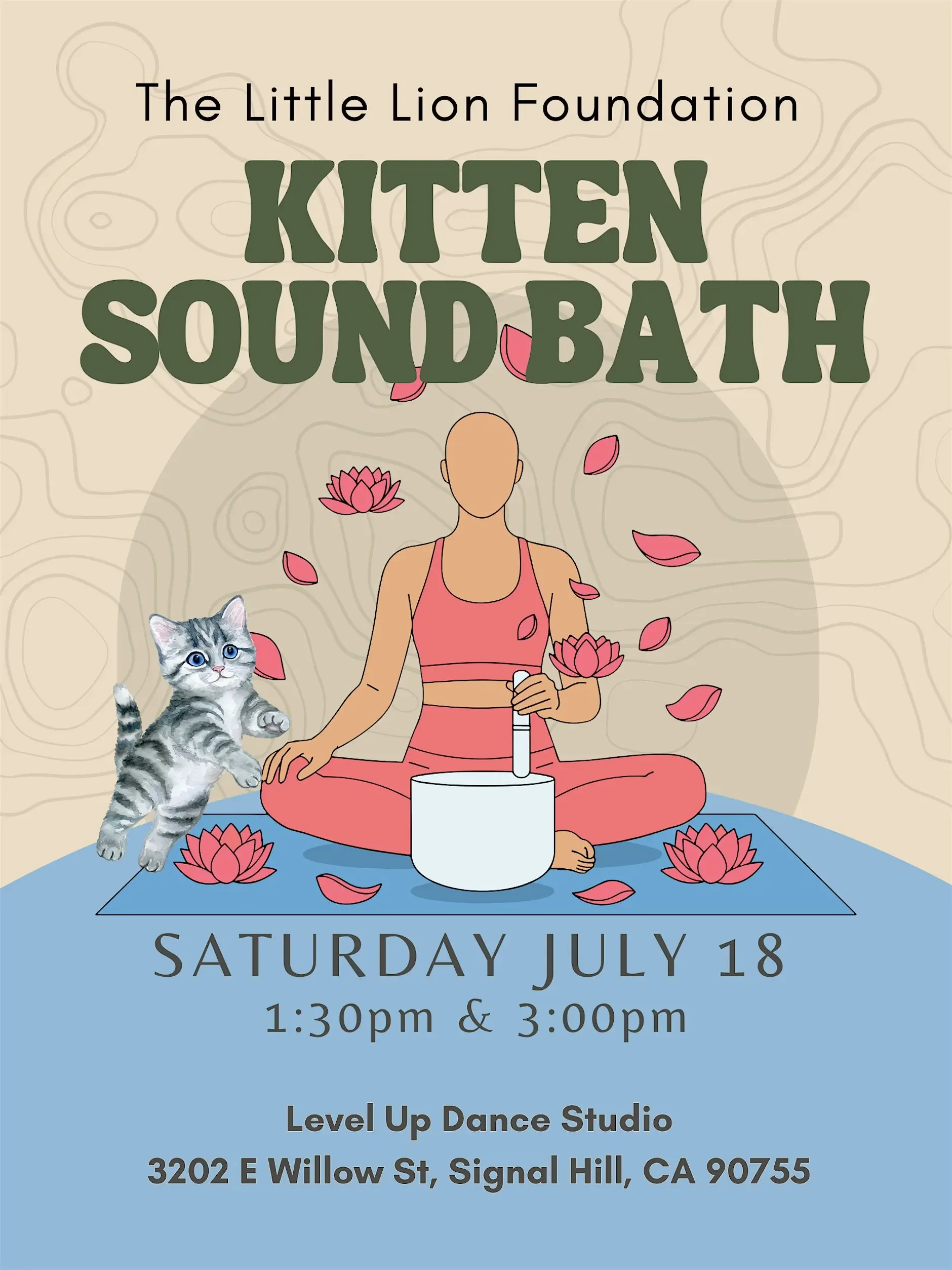 Kitten Sound Bath &amp; Play Therapy