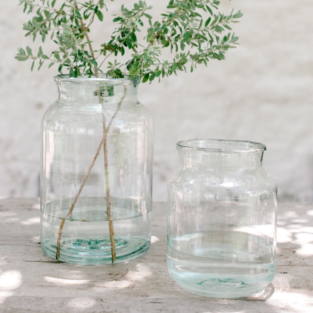 Recycled Glass Vase