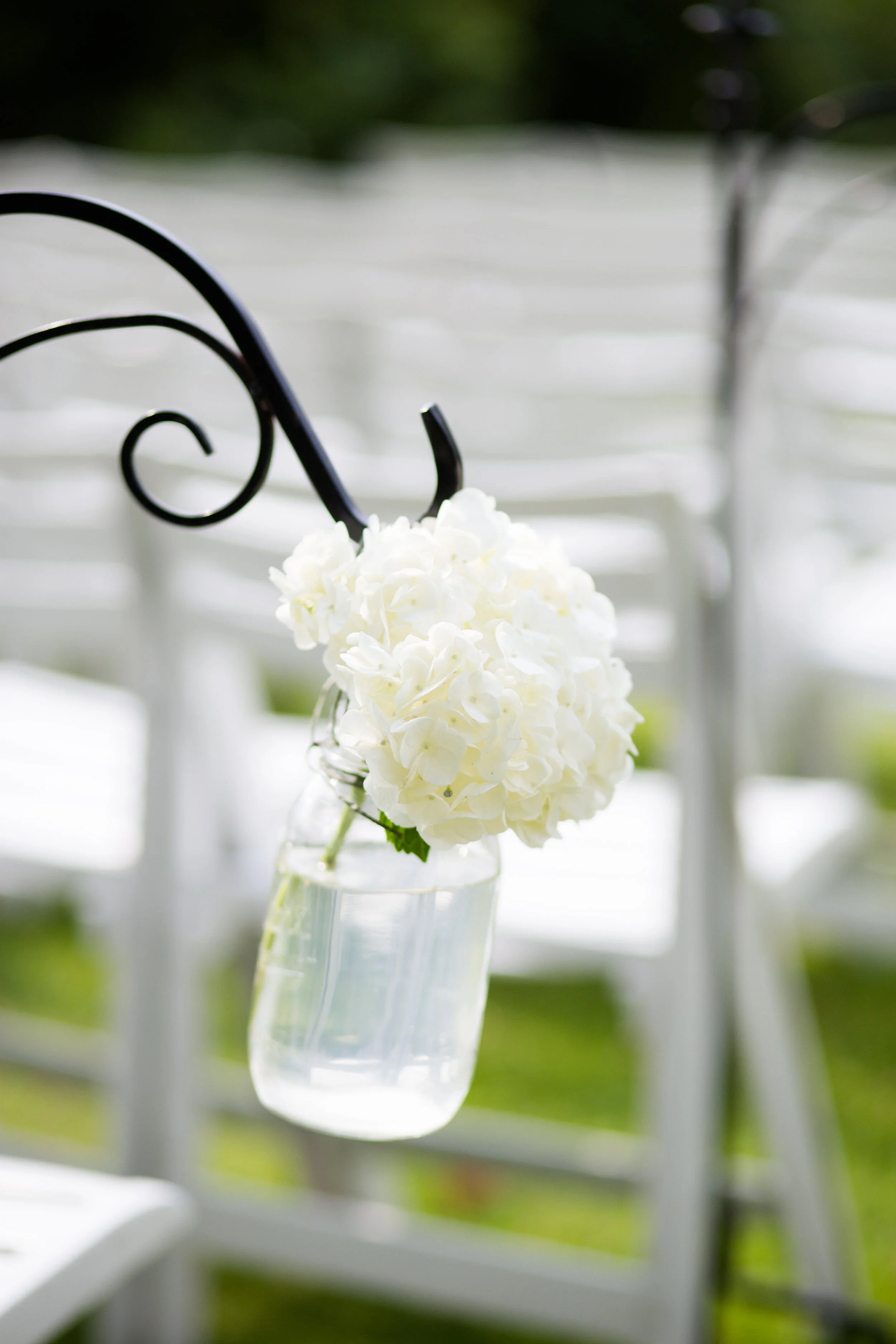 shepherd hooks for flowers on Wedding Flower Planner Haute House Studio