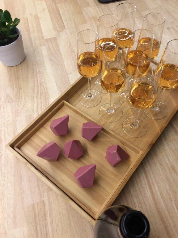 Een chocolade-roze-robijn voor elk bijzonder moment