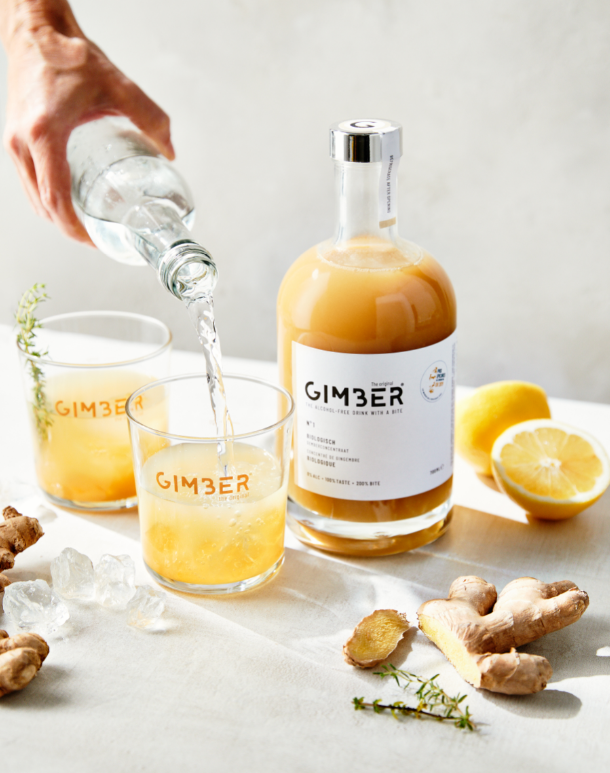 GIMBER: rock-'n-roll, Belgisch én alcoholvrij gemberconcentraat