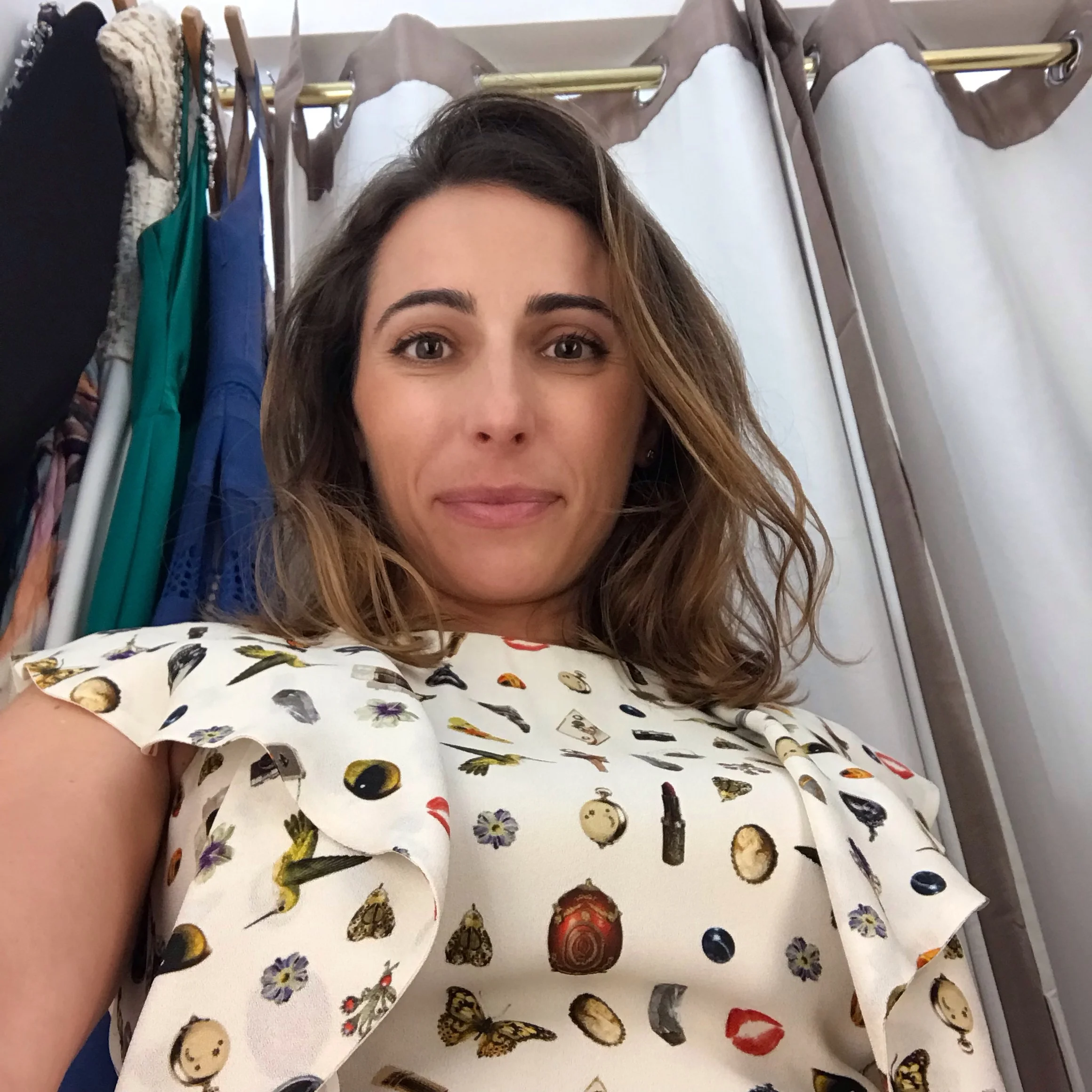 Feeling fabulous in Alexander McQueen
