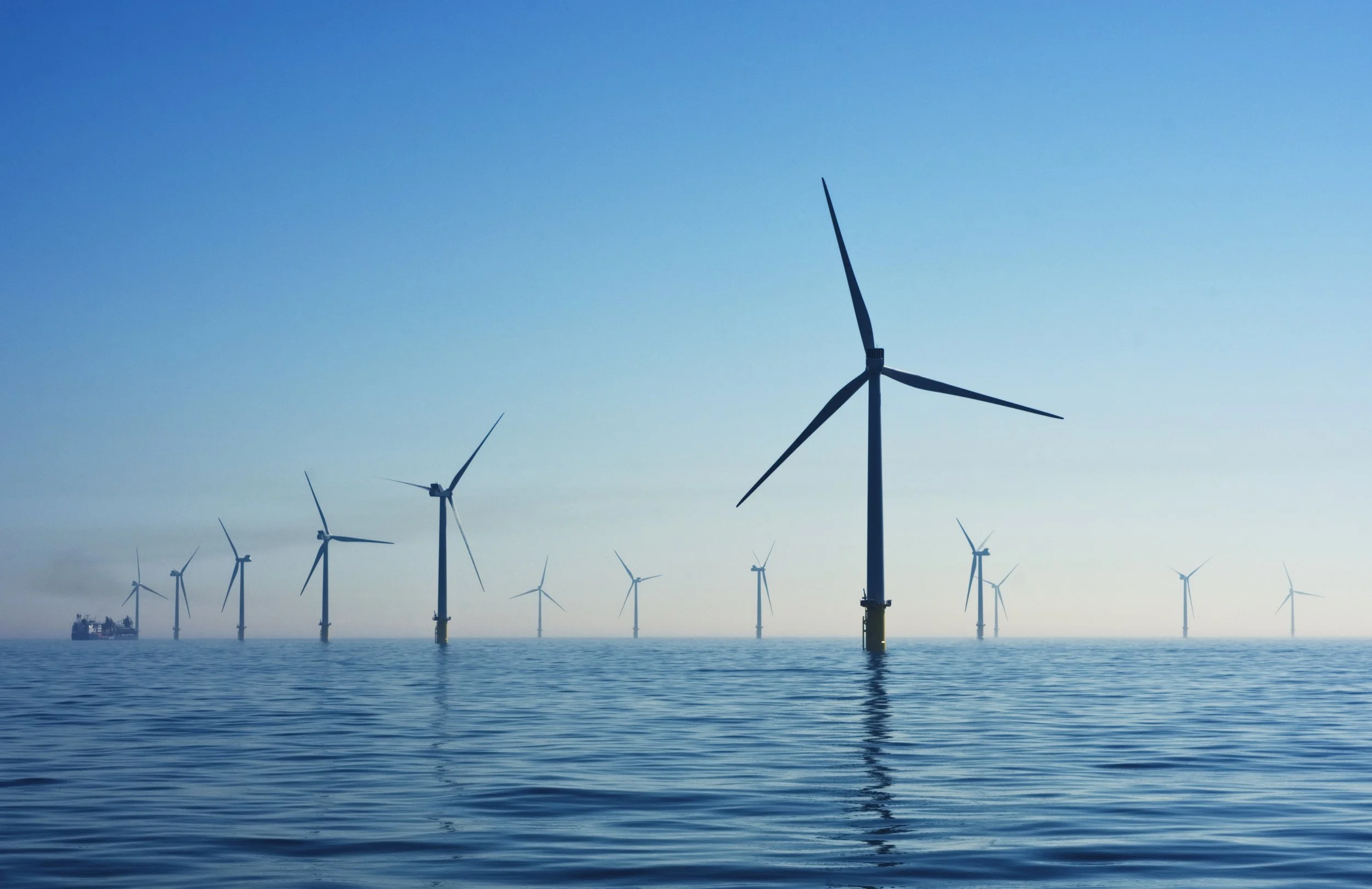 The London Array is the second largest wind farm in the world.