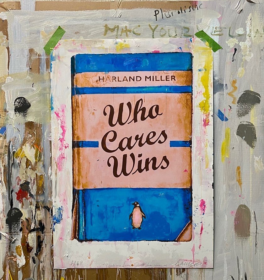 In response to the pandemic, Harland Miller and White Cube released a special edition of &ldquo;Who Cares Wins&rdquo; 2020 in support of those fighting the virus on the frontline. &ldquo;Caring is all we can do...and Caring for the Carers...is I imag