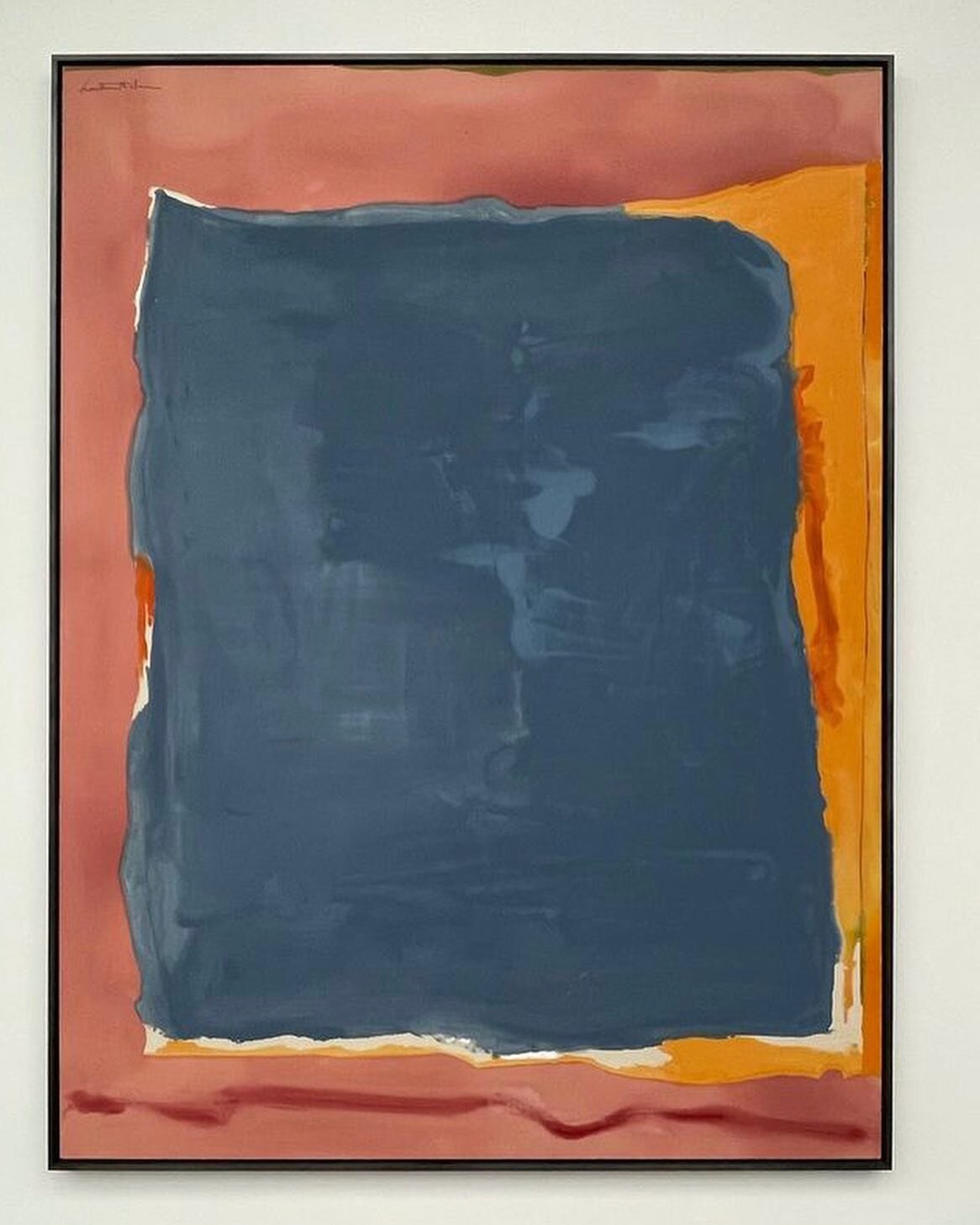 &ldquo;Imagining Landscapes&rdquo; by Helen Frankenthaler @gagosian until Sept. Through the 13 different works in the exhibition you see a clear shift from the reference to landscape being subtle to explicit but her extraordinary use of colour is con