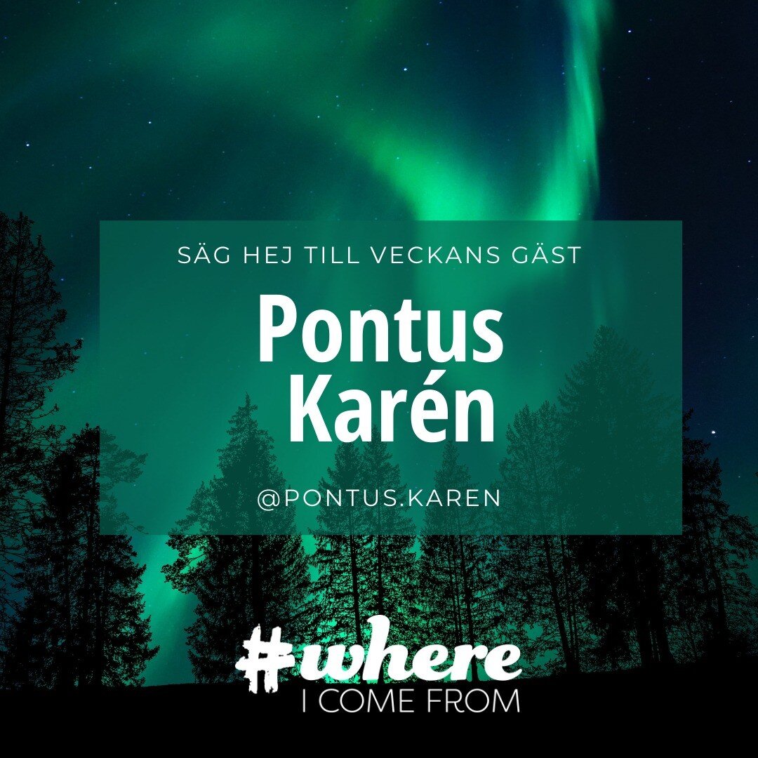 Idag v&auml;lkomnar vi Pontus Kar&eacute;n @pontus.karen att g&auml;sta kontot. Vi ser fram emot att ta del av ditt J&auml;mtland H&auml;rjedalen. 🤩

#whereicomefrom #j&auml;mtlandh&auml;rjedalen #enattraktivregion