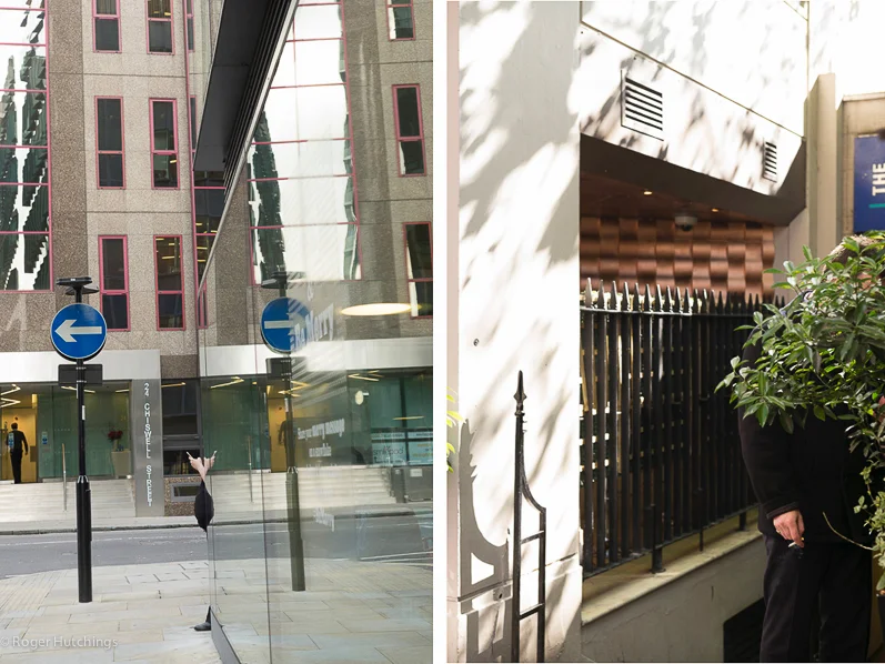 Zeitline # Moorgate, 2014 and London Mayfair, 2015