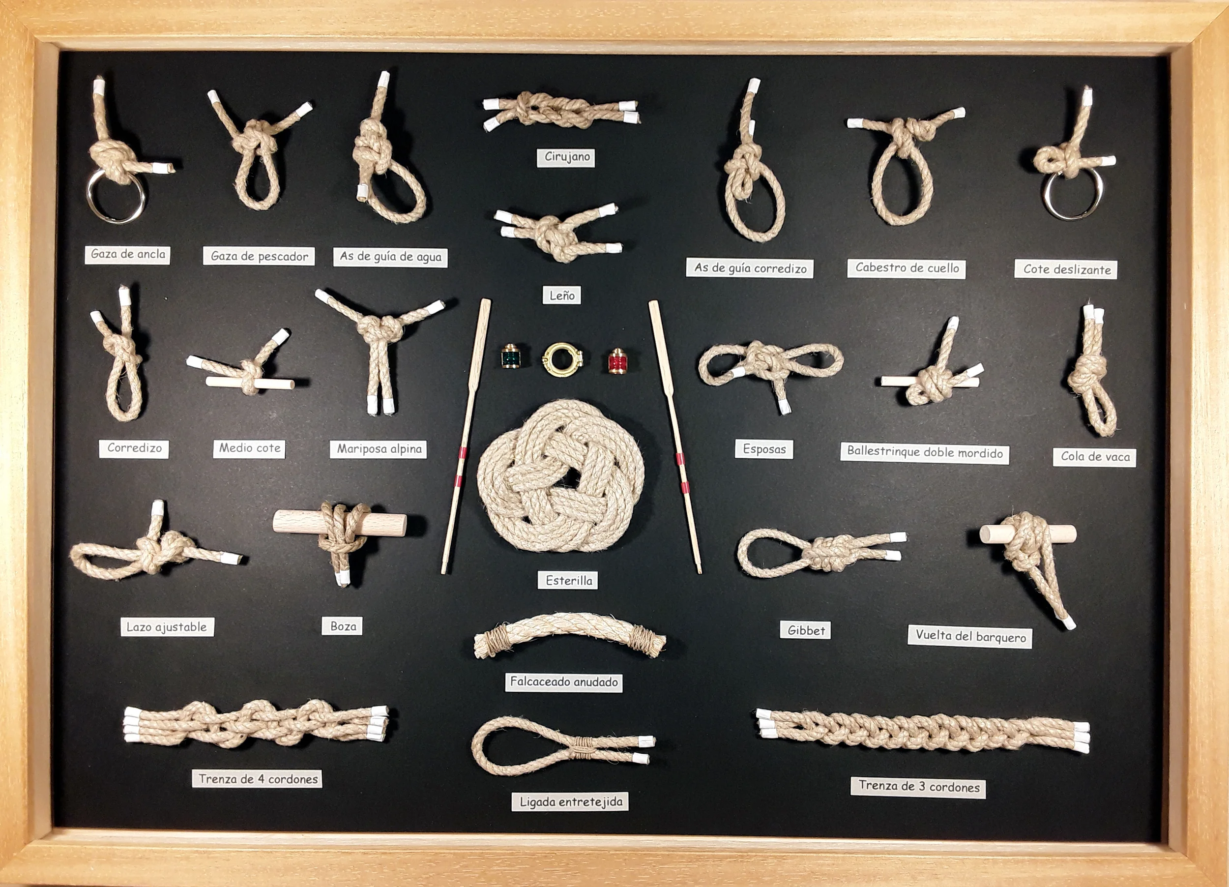 CUADRO DE NUDOS FINISTERRE 400