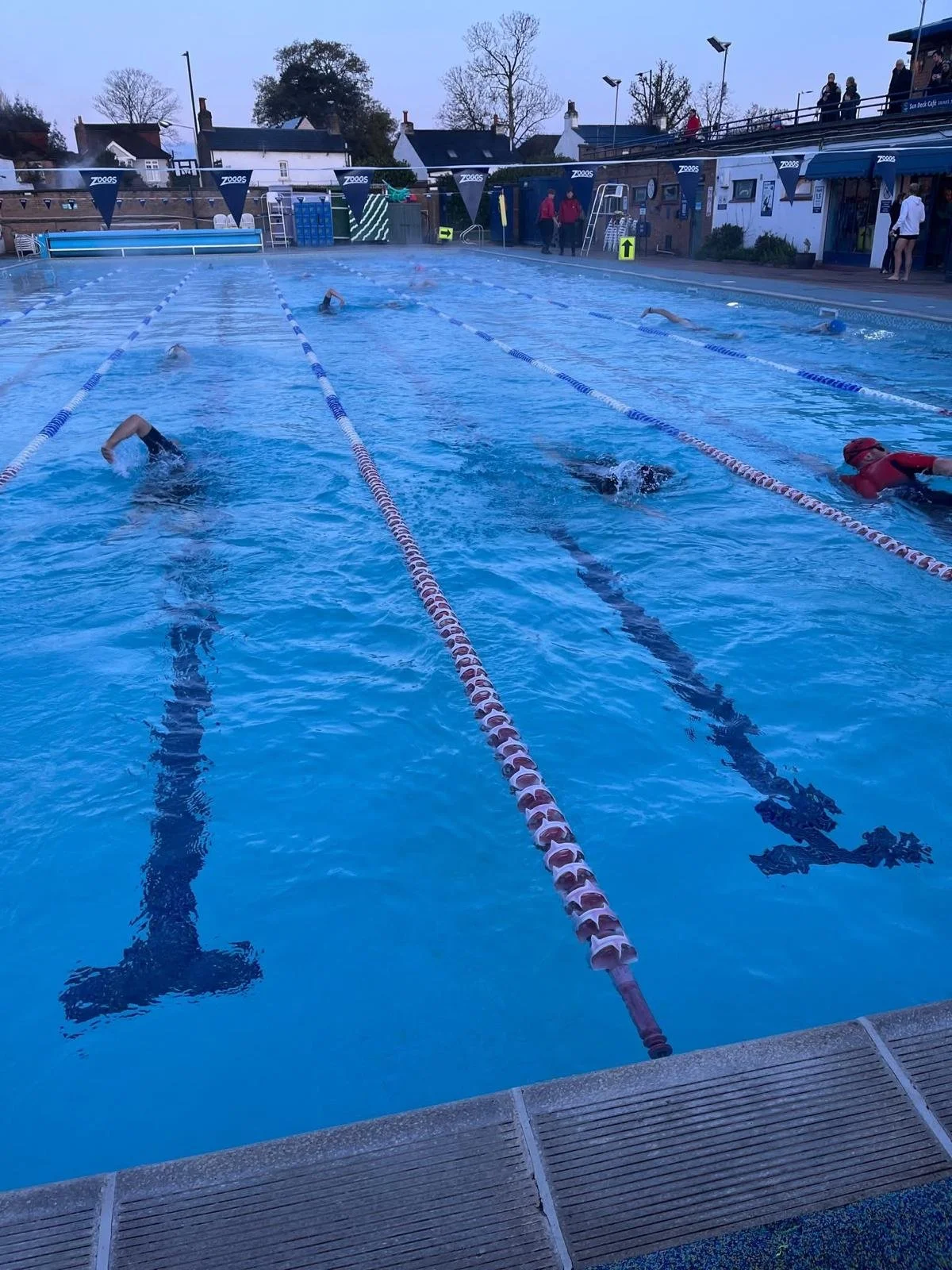Hampton Pool Chilly Triathlon