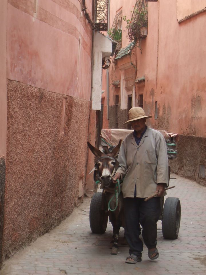 In the Mellah, the Jewish quarter