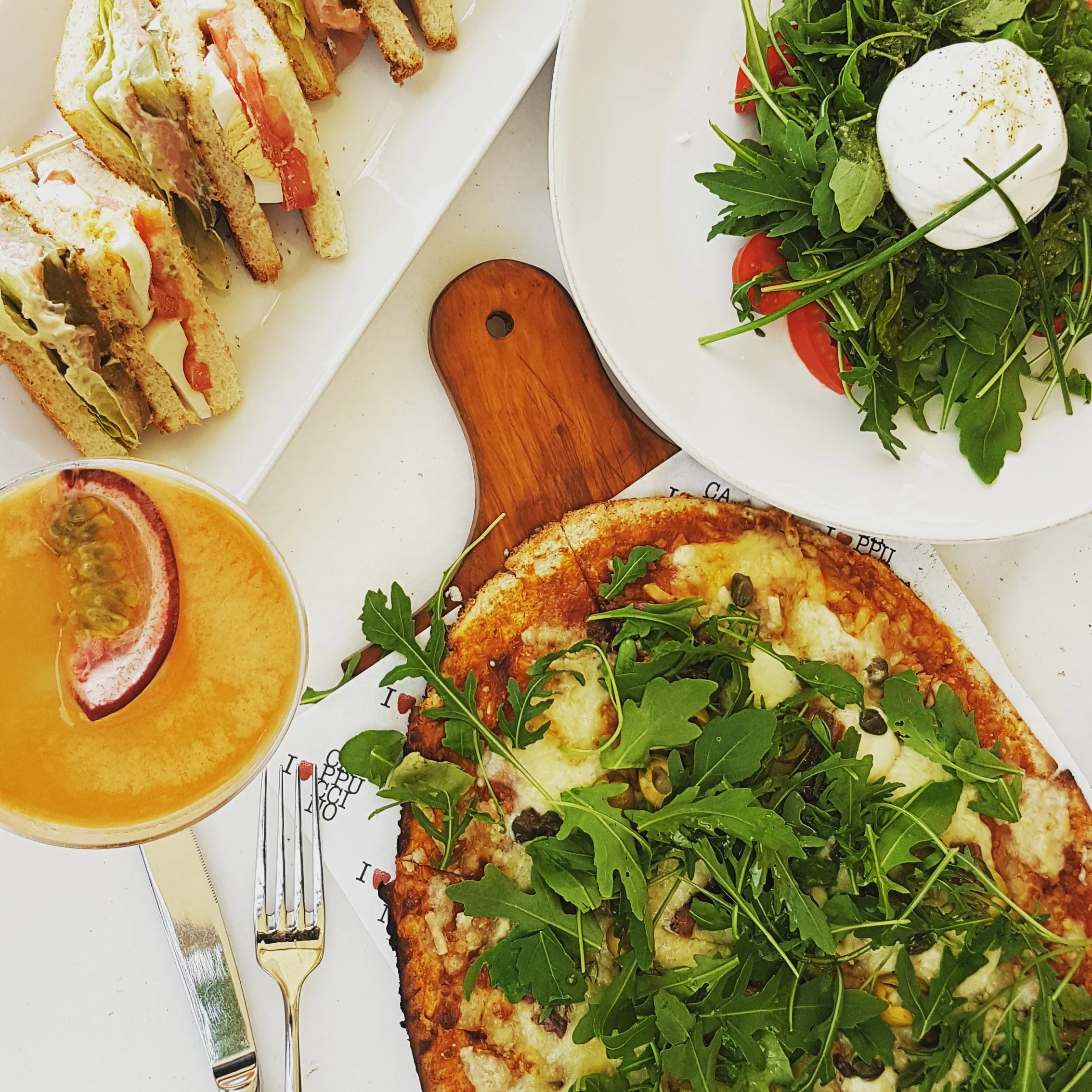 Lunch at the Cappuccino Grand Cafe