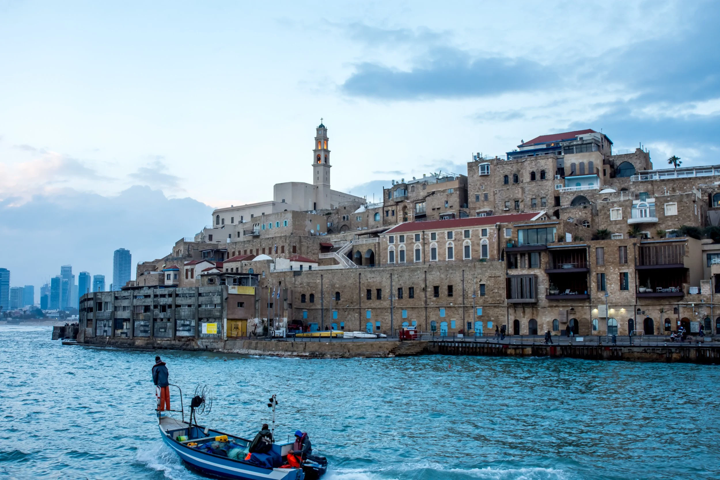 Views of near by Jaffo. This part has a rich history in itself!