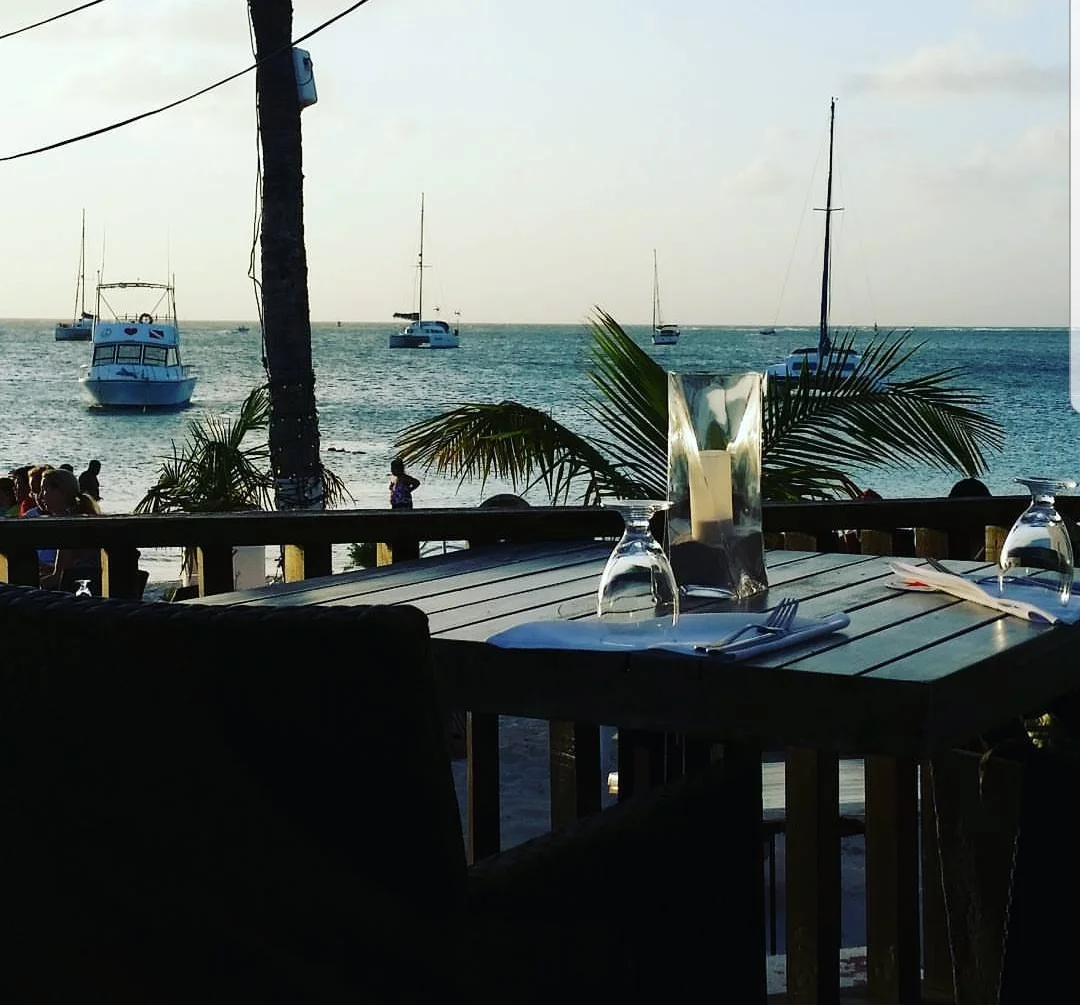 The Barefoot restaurant in Aruba