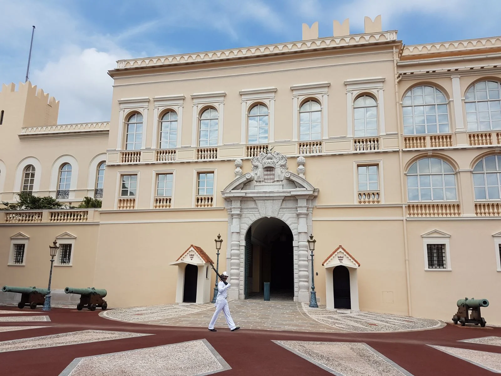 The palace in Monaco