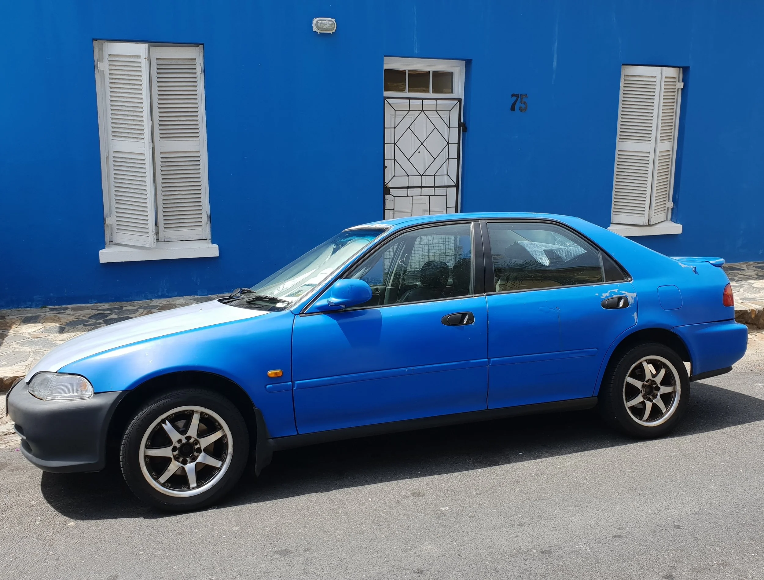 In the colorful Bo-Kaap