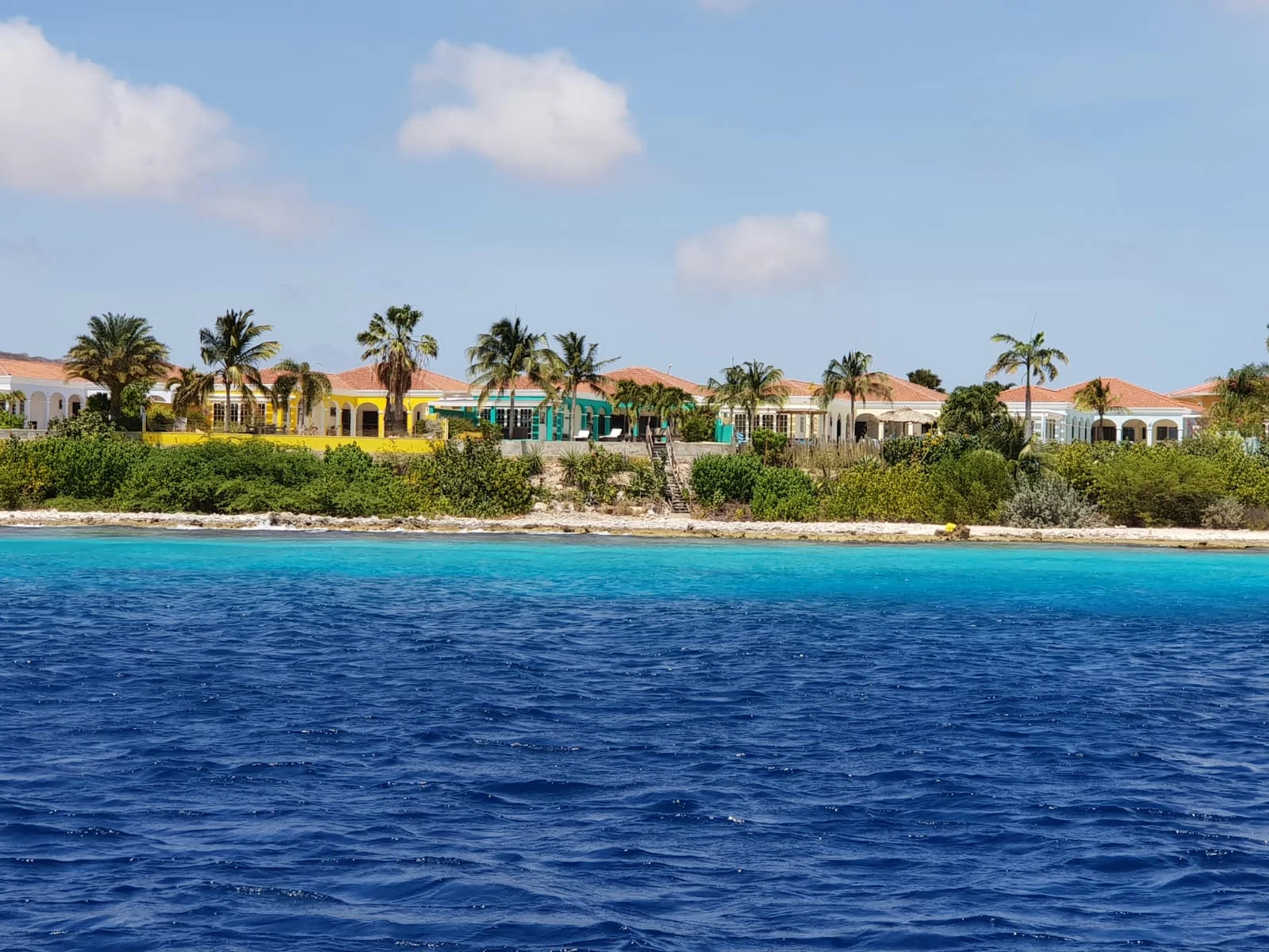 On the water in Bonaire
