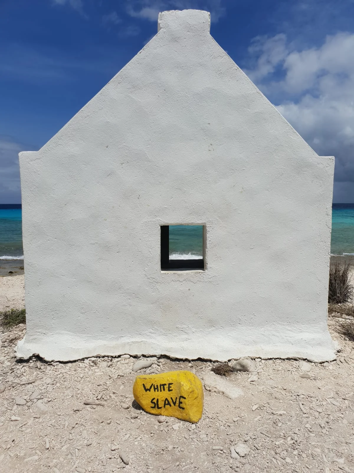 The slave huts in Bonaire
