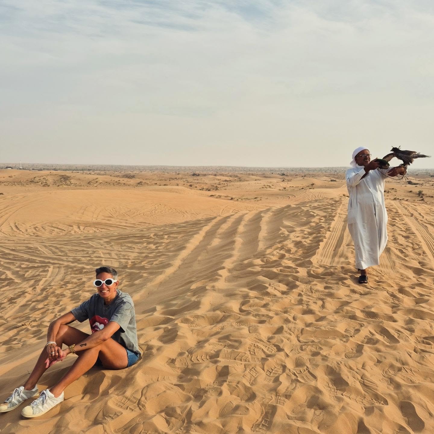 Golden dunes as far as the eye can see...
Dubai&rsquo;s desert is pure magic! From thrilling dune bashing to quad rides to serene camel rides at sunset and entertainment ~ 
I highly recommend doing it!
🏜🐪🏜🐪
The quiet beauty of the desert reminds 