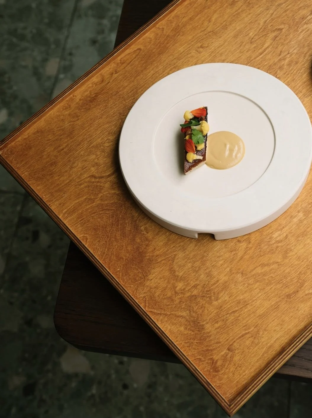 Michelin star dining in Amsterdam, Cue.