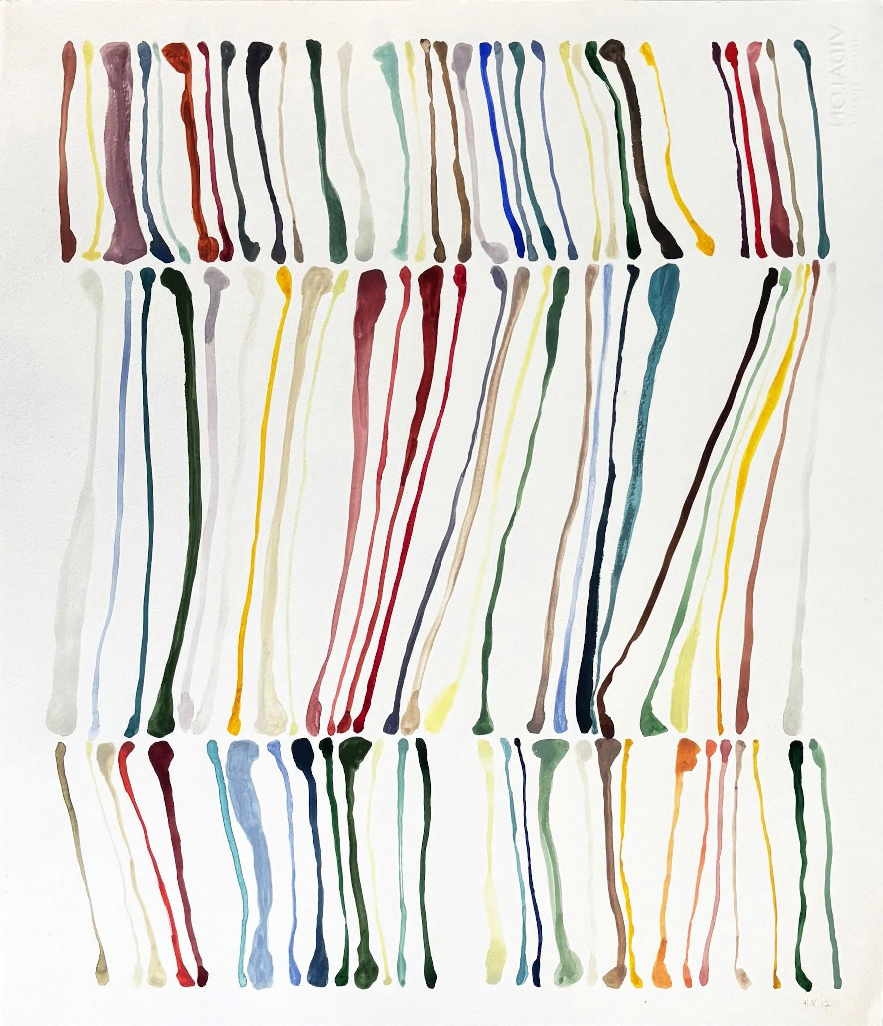 "Clear variations" / 66×56 / 2017 