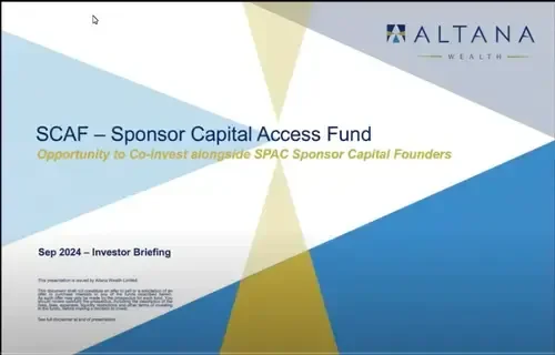 New 200-400% Opportunity from Altana Sponsor Capital Access Fund
