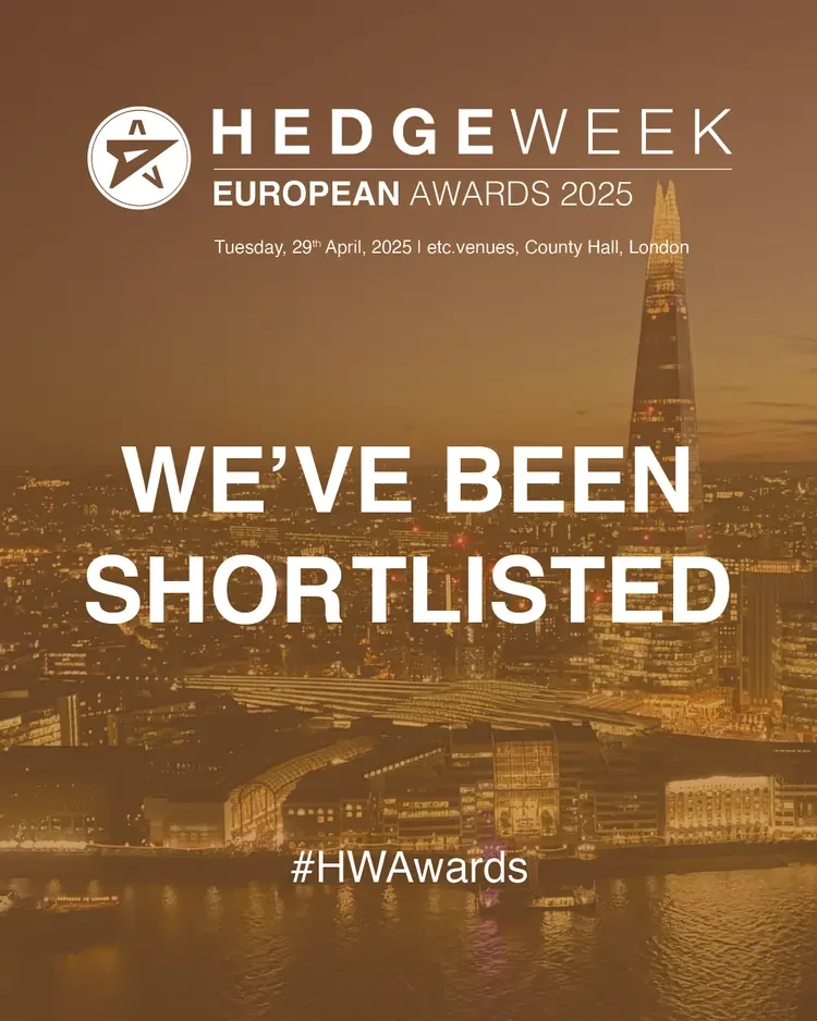Asymmetric Opportunities Fund nominated in Hedgweek  European Awards 