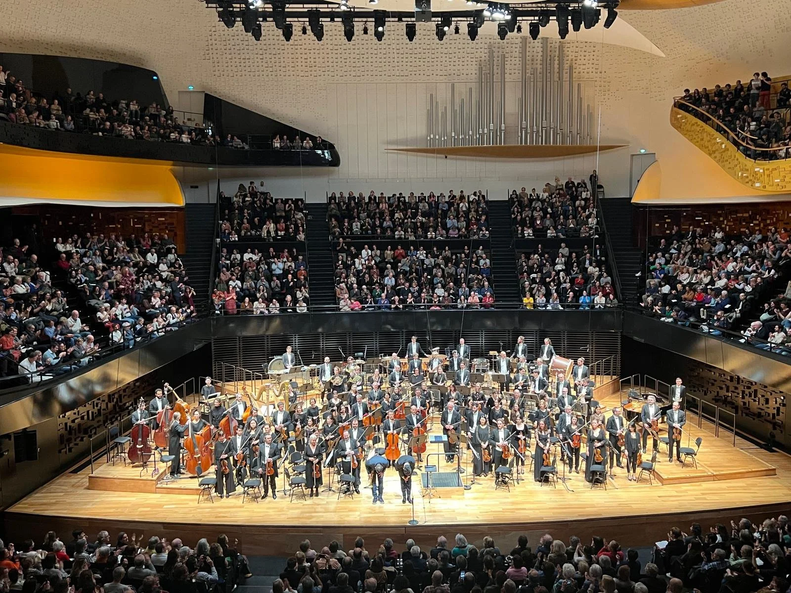 Début à la Philharmonie de Paris