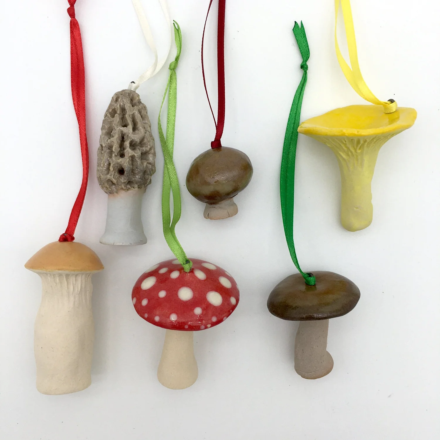 Mushroom Ornament Set — Mejelco