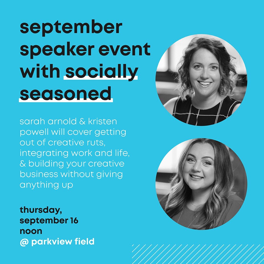 UPDATED with the correct registration link 🤦&zwj;♀️🤷&zwj;♀️: Back in person, join AdFed for our September program on Sept. 16 at Parkview Field!
Register at the link in our bio! 
@sociallyseasonedllc 
#adfedfortwayne #learningstuff #backinperson #j