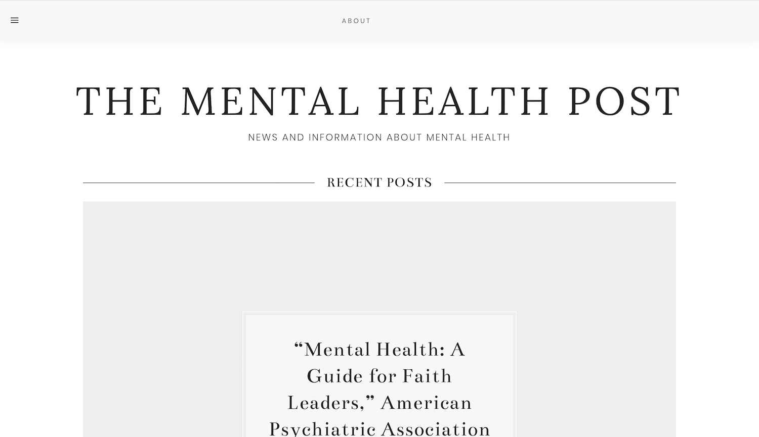 The Mental Health Post