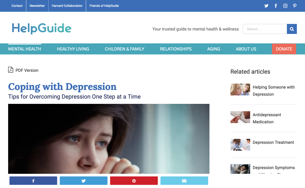 Coping with Depression