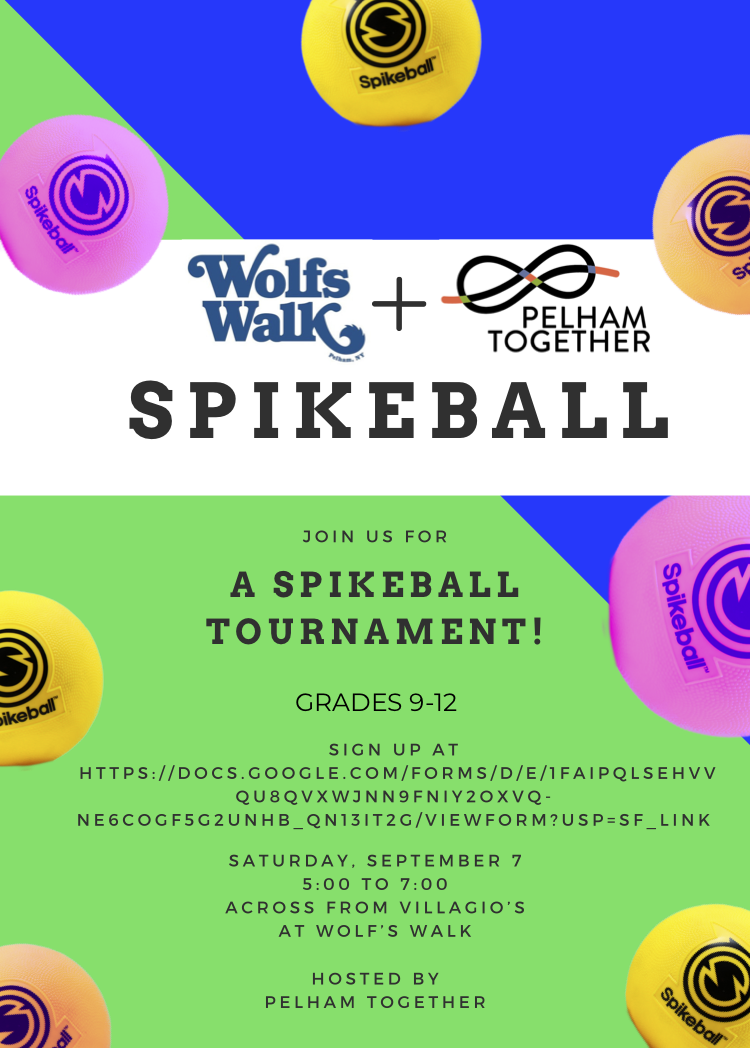 SPIKEBALL Tournament at Wolfs Walk — Pelham Together