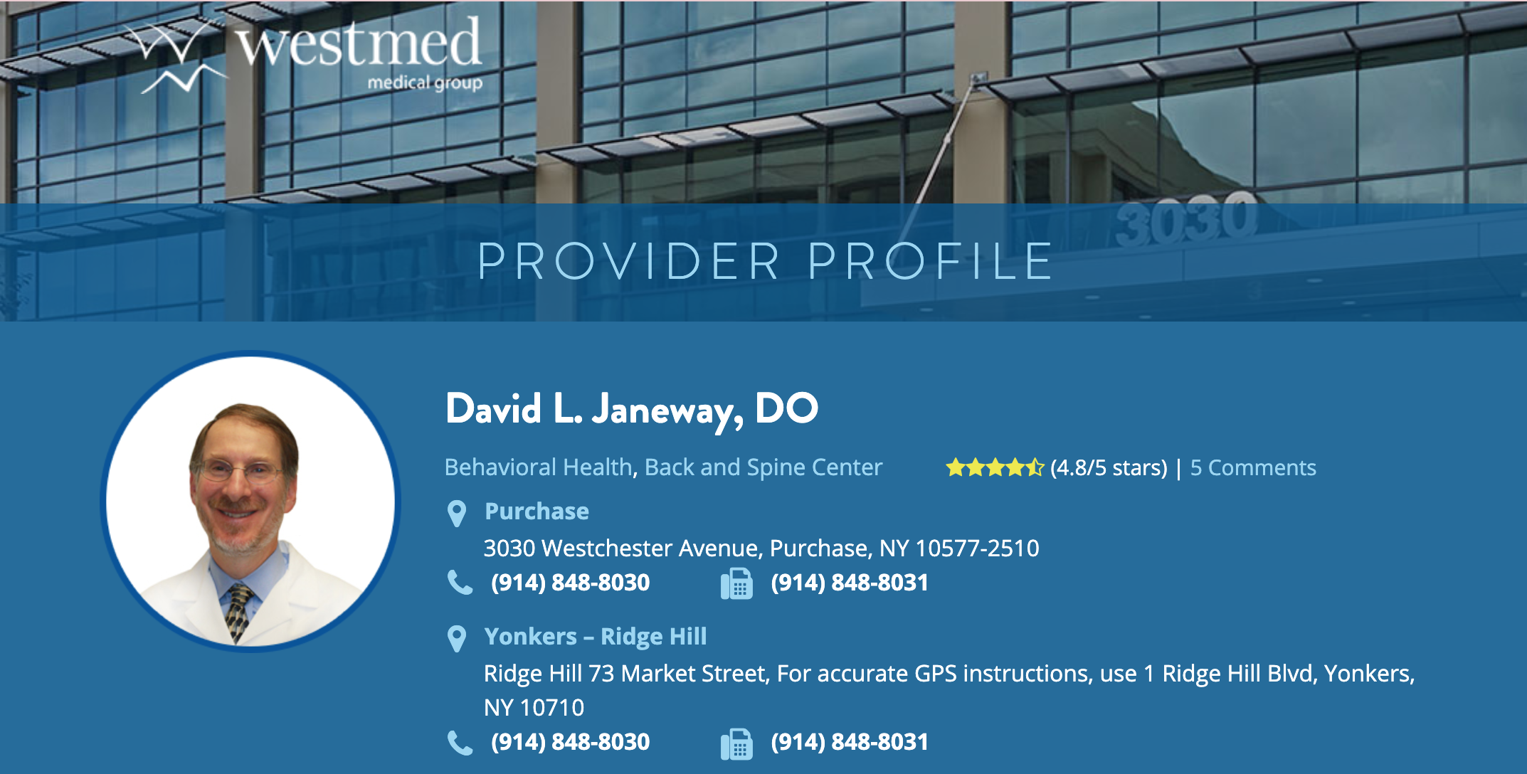 Janeway, David L., DO