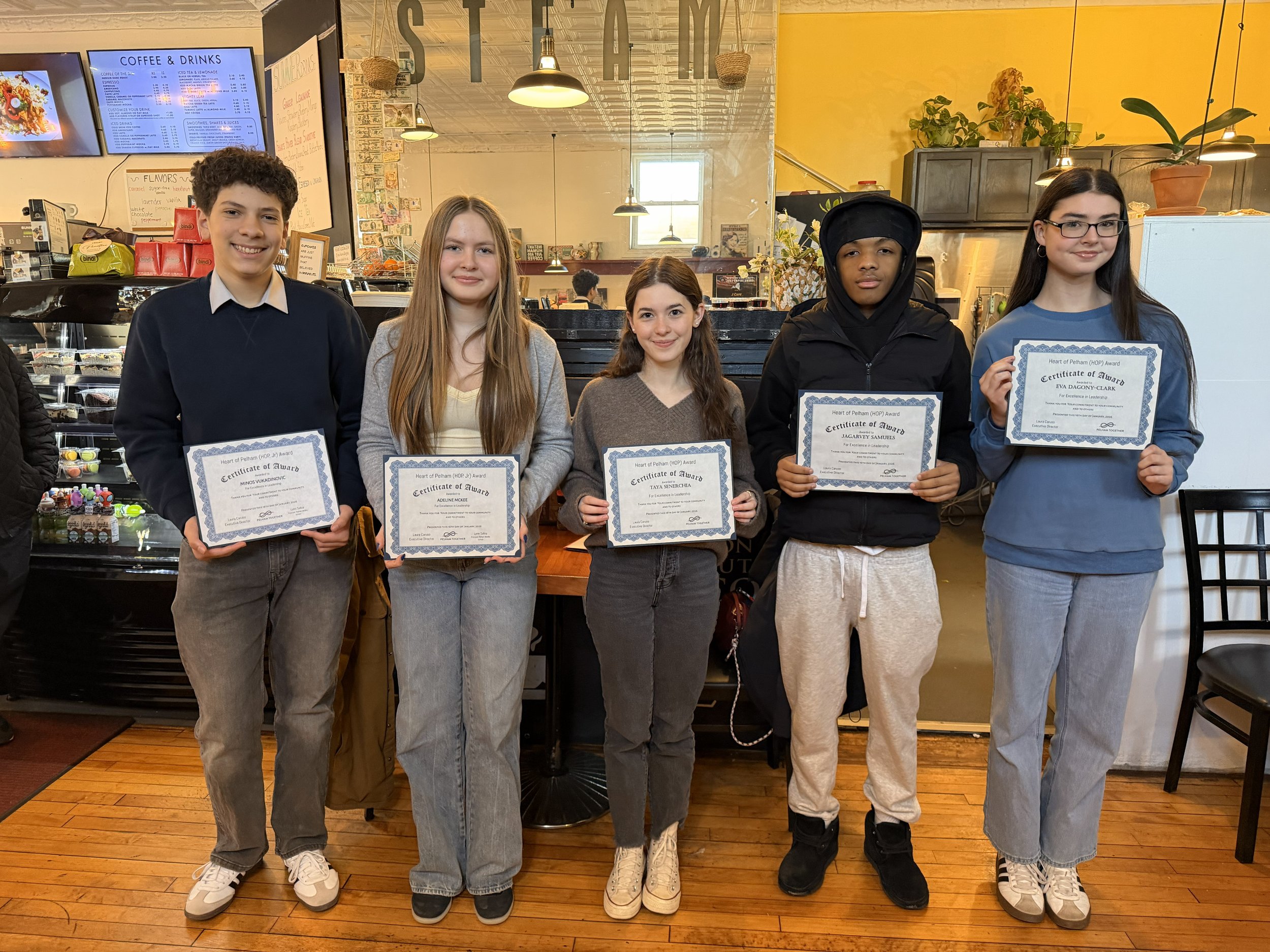 Heart of Pelham (HOP) Award Winners!