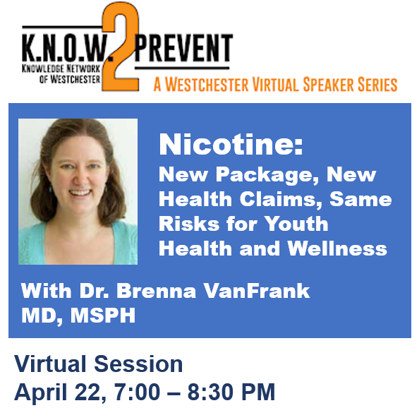 Nicotine: New Package, New Health Claims, Same Risks for Youth Health and Wellness