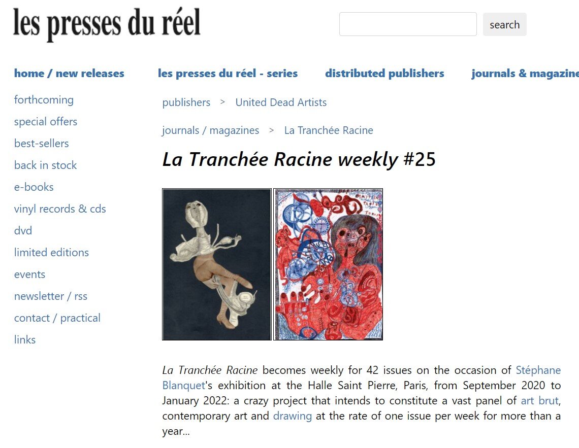 La Tranchée Racine weekly #25