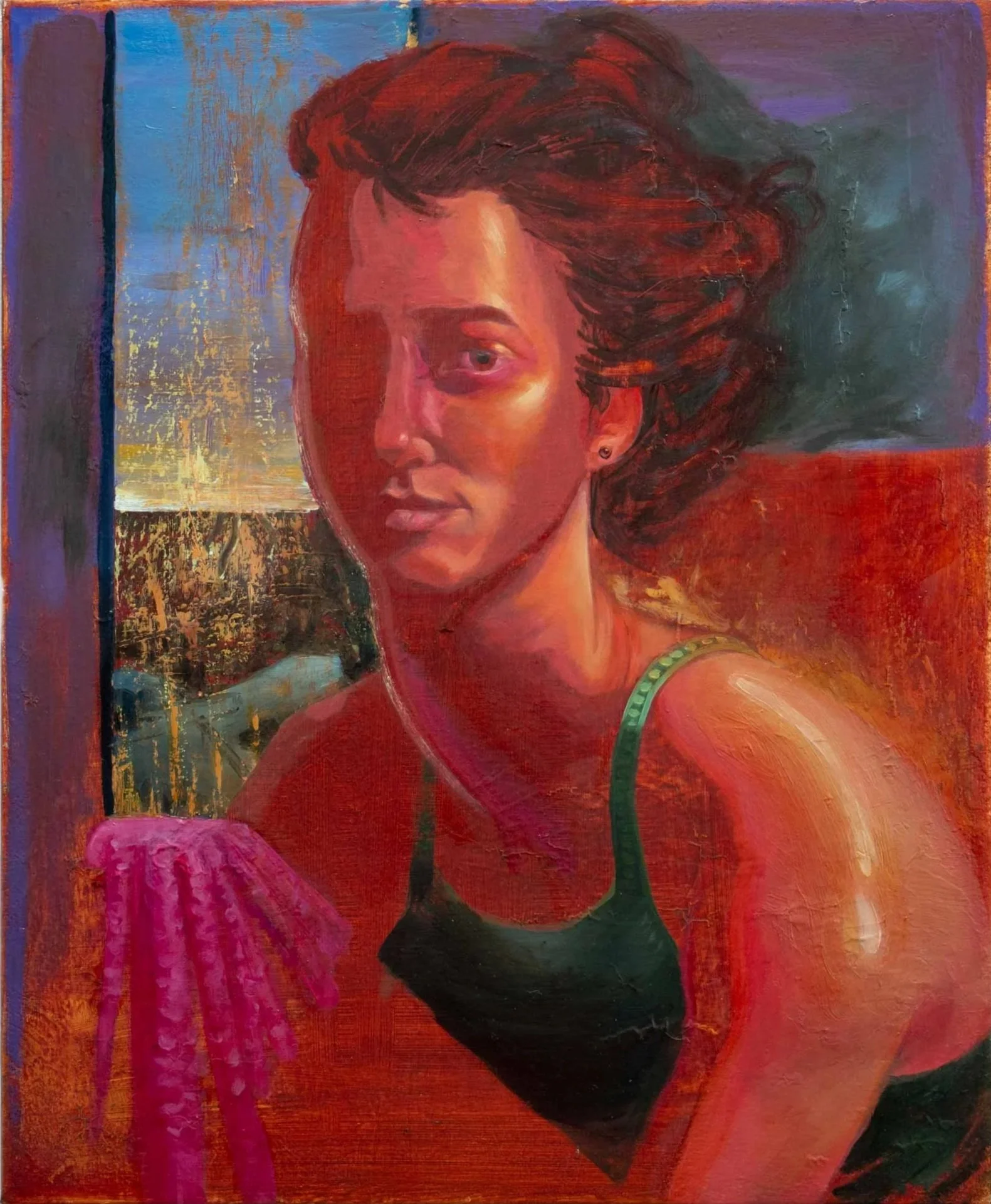 Halyna by the Window