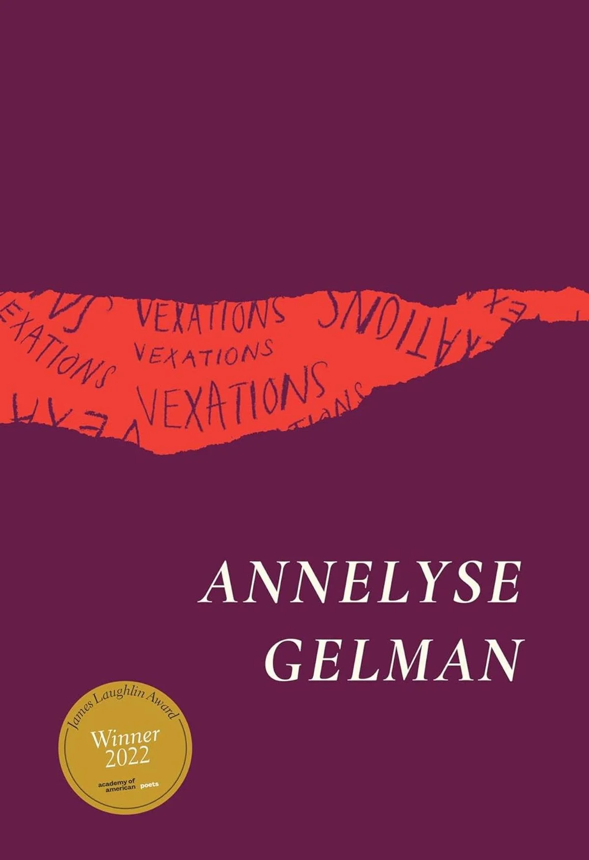 MATRIARCHAL FLIGHT IN ALL ITS VOICES: ON ANNELYSE GELMAN'S "VEXATIONS (LARB))