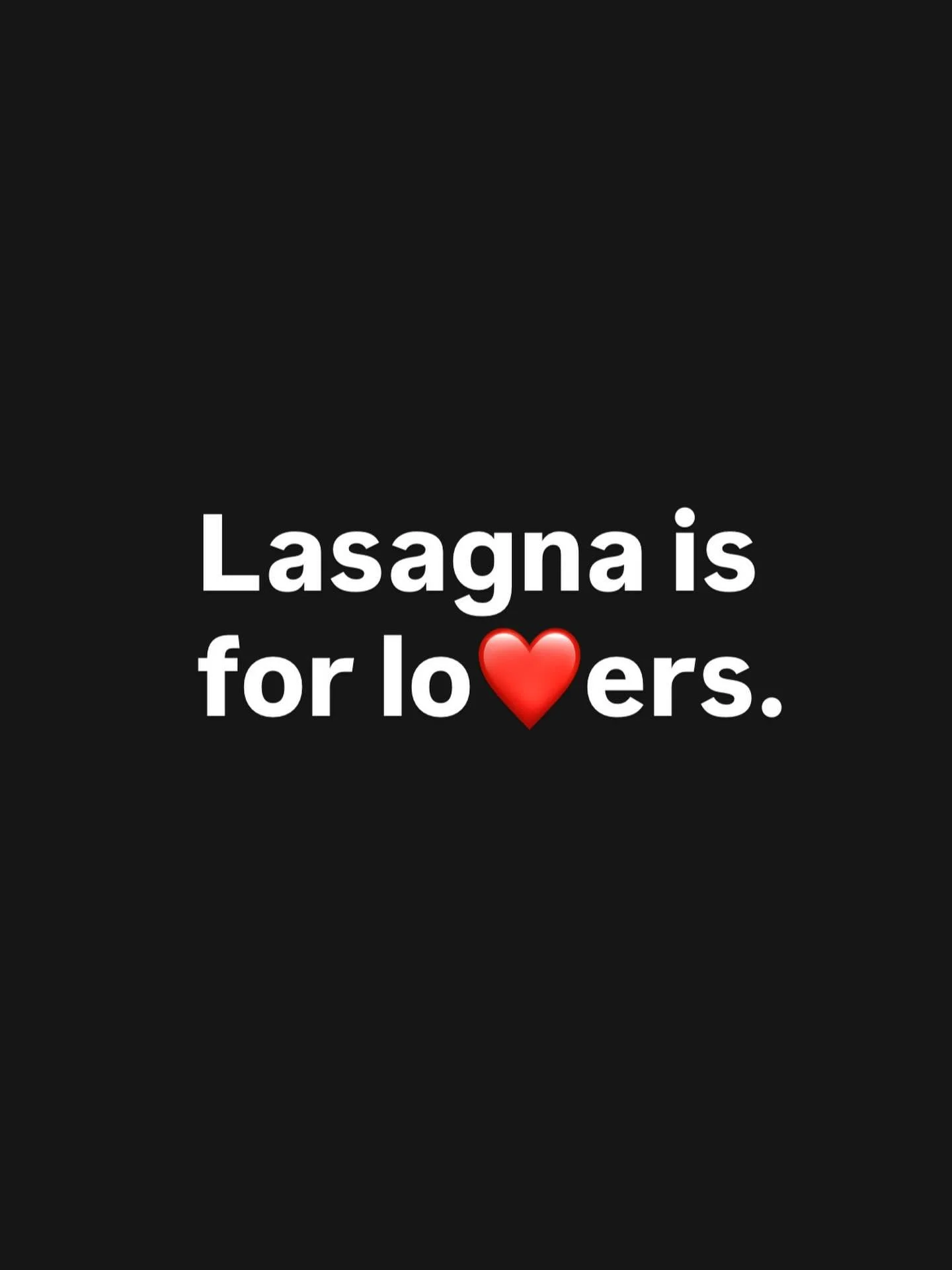 Join us this Saturday evening for some Valentine&rsquo;s Day specials featuring a Porcini lasagna for two, a classic Caesar salad and an Apple Gallete. Perfect, for friends, lovers and whoever you may be&hellip;..
.
.
.
#valentines #lasagna #porcini 