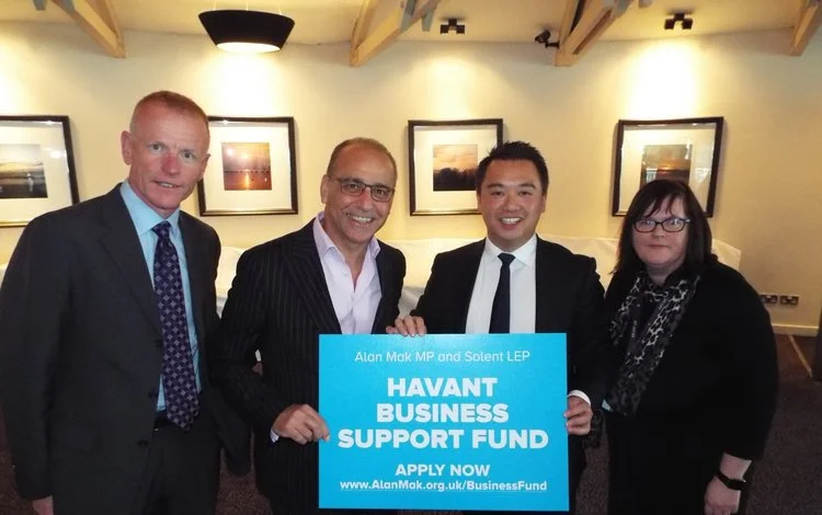 Theo backs Havant MP’s Business Support Fund