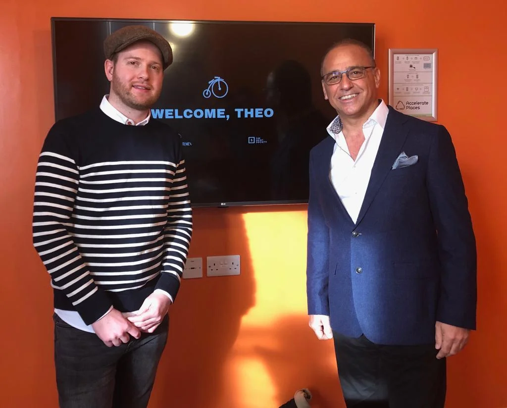 Theo Visits Many Hands Campaign Winners, We Are Gntlmen 