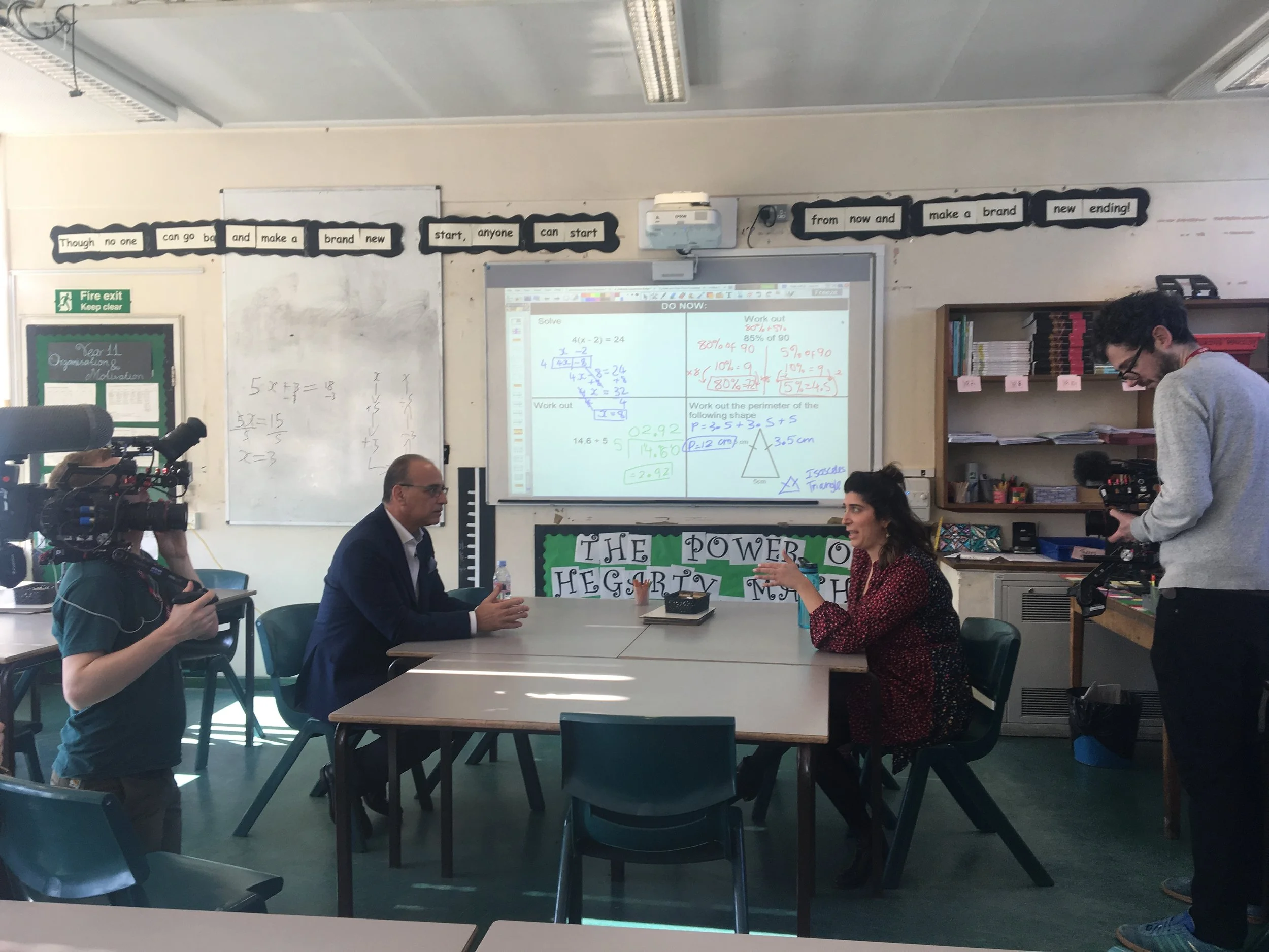 Theo Surprises Teacher with Lessons from the Boardroom